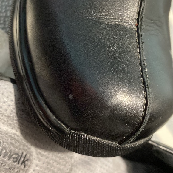 SOFTWALK Amber- Black Leather CLOG Size 11WW - Picture 4 of 9